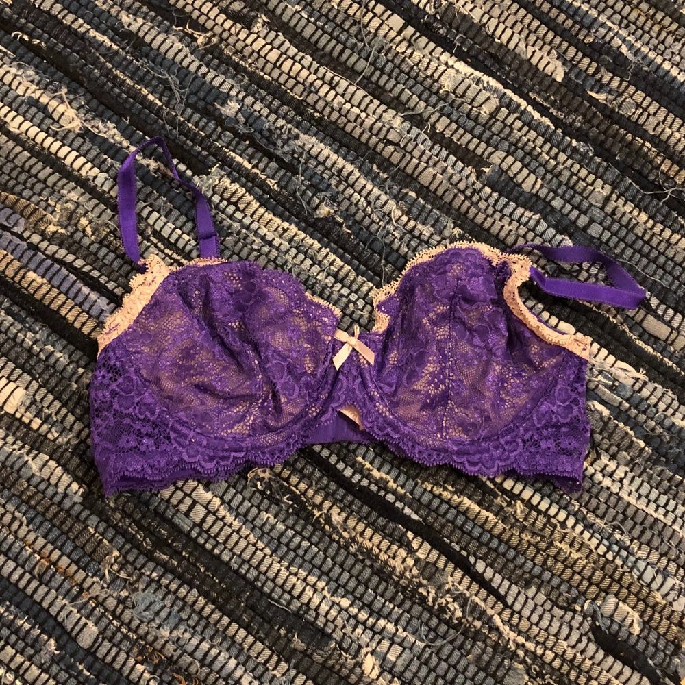 Victoria’s Secret Purple and Nude Bralette
